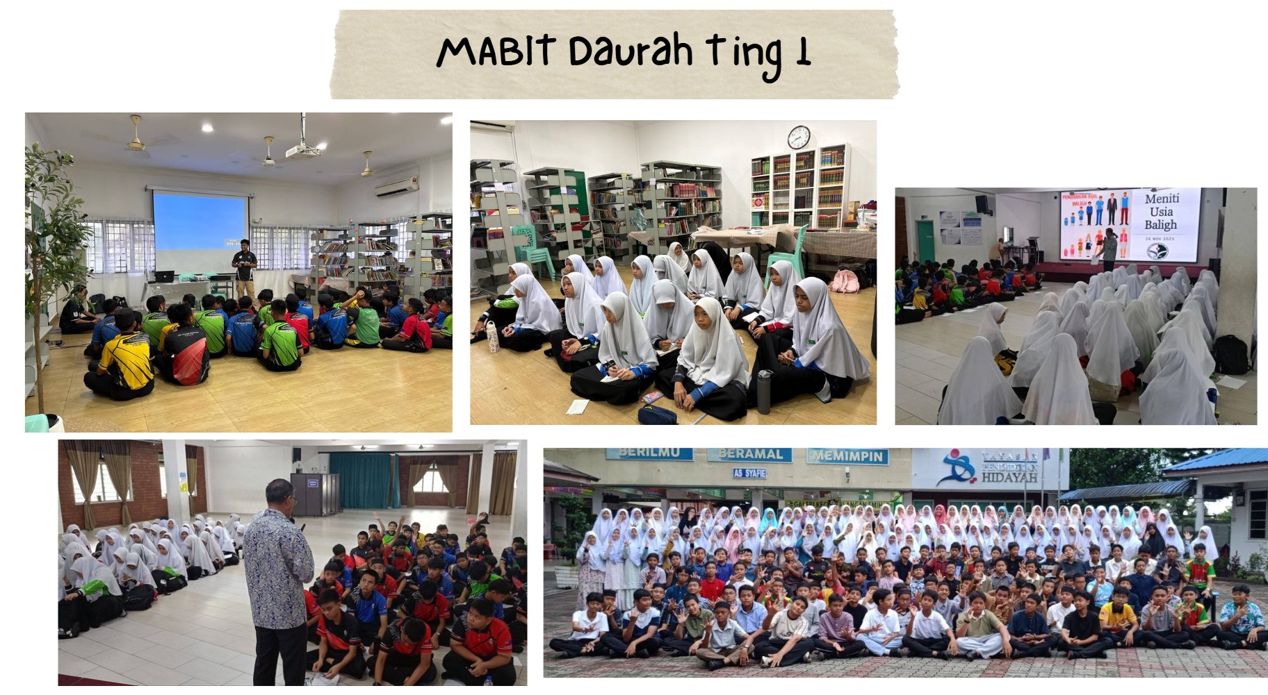 mabit daurah tingkatan 1