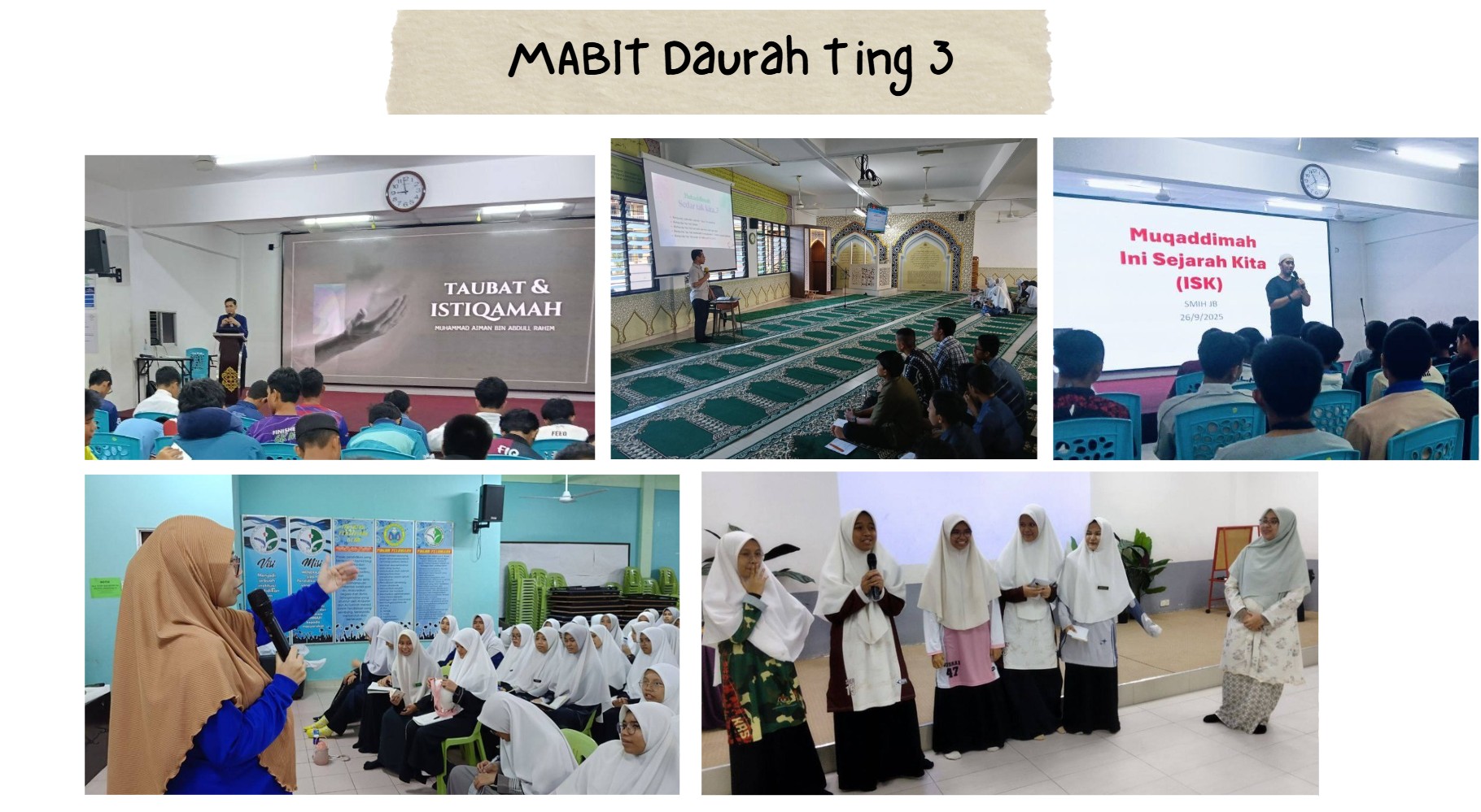 mabit daurah tingkatan 3