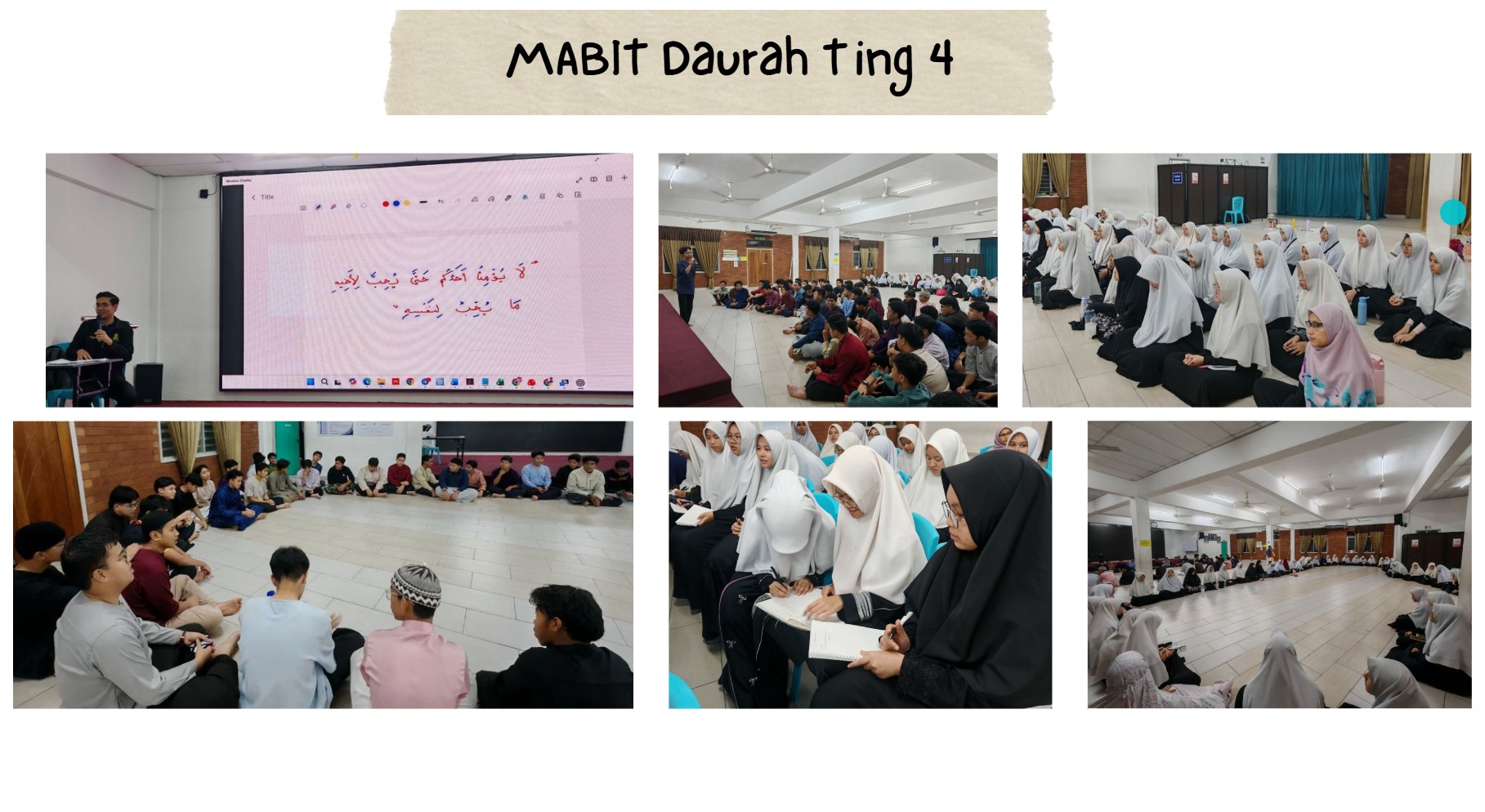 mabit daurah tingkatan 4
