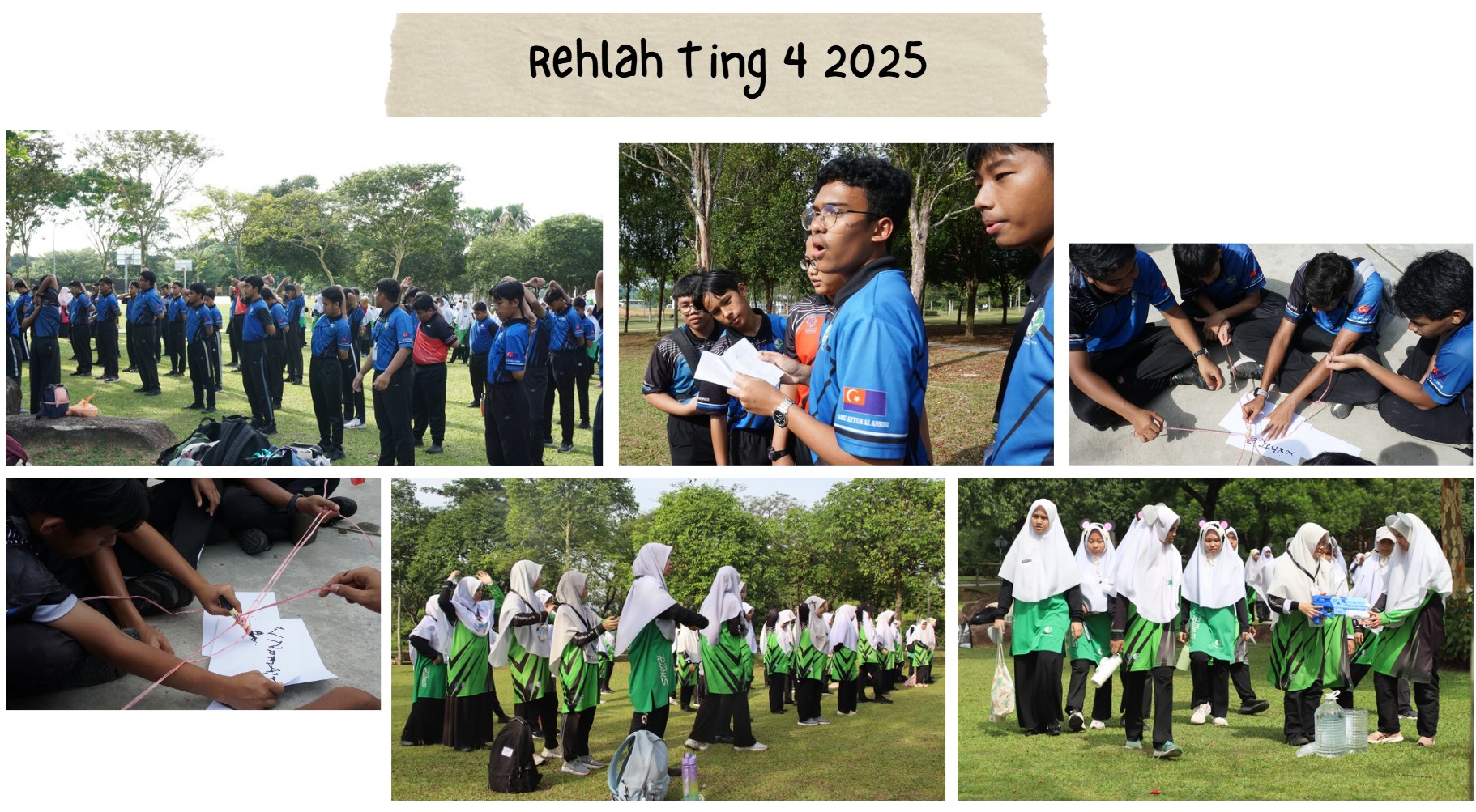 rehlah tingkatan 4